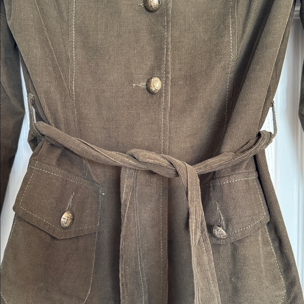 Green Corduroy Jacket size 4 Casual Corner - Picture 3 of 7